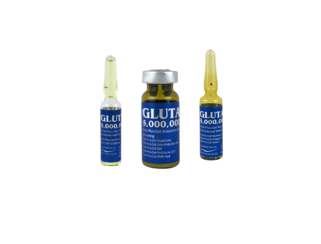 Glutax 5000000GT Trina Pico Cell 5000000mg Glutathione Injection | 1 Session Whitening Care